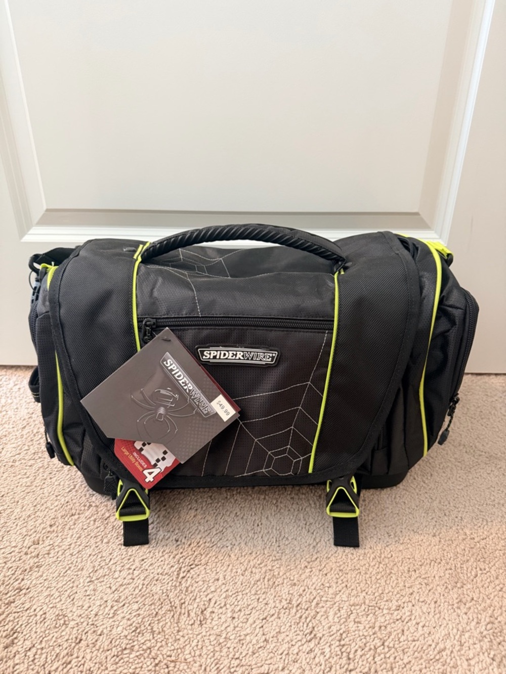 Spider wire fishing bag